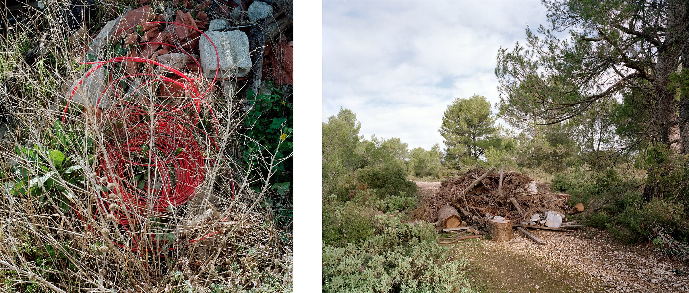 Épuisement / Erschöpfung — Plateau de l'Arbois, Pays d'Aix, France, 2019 – ongoing